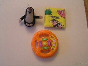 Krteček, volant, kniha