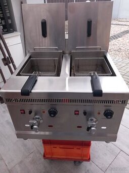 Plynová fritéza 2x12l na PB