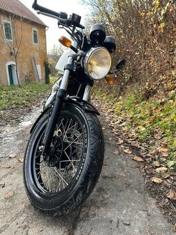 royal enfield gt650 top stav, custom coffee racer