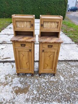 Párové celomasivní noční stolky Top stav