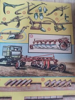 Zemědělské stroje, Kombajn, traktor, Zetor , Semerádova mlát