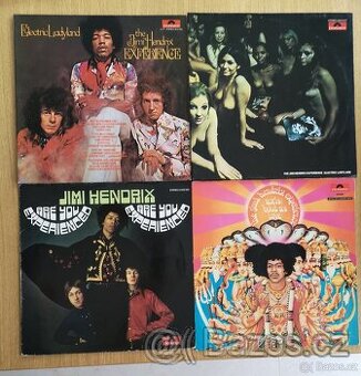 LP desky - JIMI HENDRIX a JANIS JOPLIN původní  presy