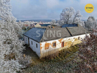 Vesnická usedlost k rekonstrukci se zahradou 8000m2,, 133953