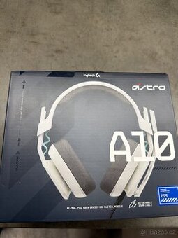 Sluchátka herní Astro Logitech A10 white nová
