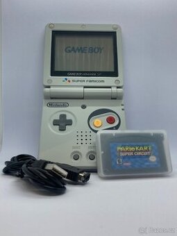 Nintendo Gameboy Advance SP + Mario Kart: Super Circuit