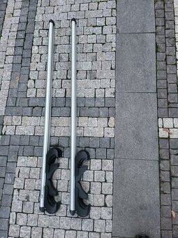 zánovní příčníky 118cm Menabo Brio +2klíče