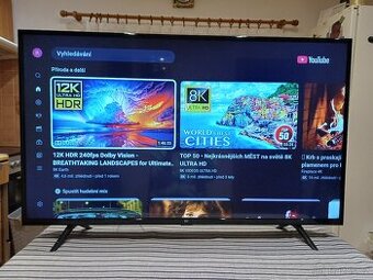 43"109cm, Smart TV,  Wi-Fi, DVB-T2