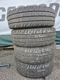 4ks CONTINENTAL 215/65 R 16 C CONTIVANCONTACT 100 109/107T