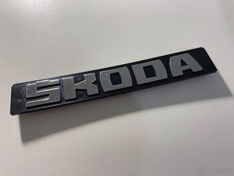 Škoda 105, 120, 130, Rapid - Nápis na přední mřížku, nový