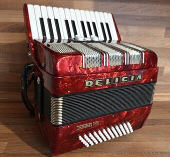 Akordeon (harmonika, heligonka) Delicia Junior, jako NOVÝ