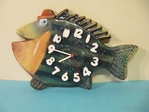 hodiny Ryba s kloboučkem