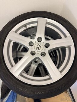 Prodám kompletní sadu kol s pneu pro Hyundai i40