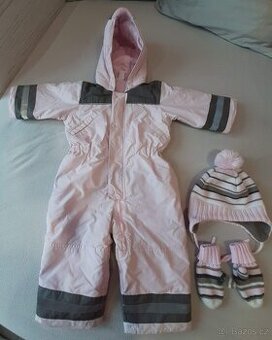 Pěkná zimní kombinéza H&M vel. 80-86