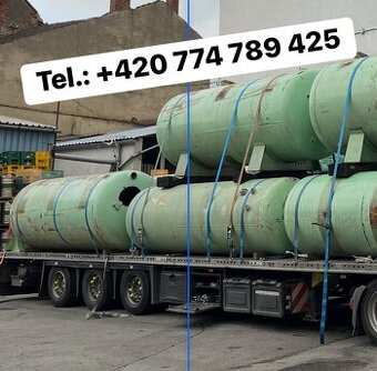 Cisterna železná nádrž na vodu