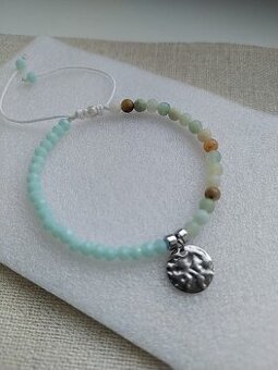 Náramek Amazonit měsíc