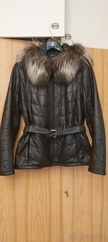 Krásná kozena bunda vel 42 Kara