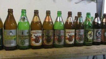 30-let staré pivní lahve -cca 700ks