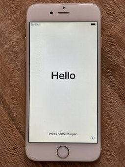 iPhone 6, Gold, 64GB, vč. sluchátek, 2 originální krabičky