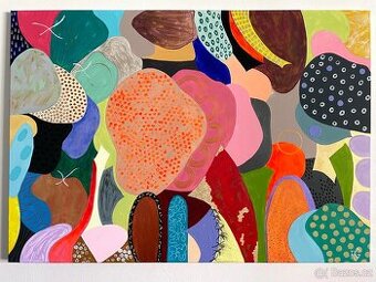 Akrylový obraz 70 x 100 cm