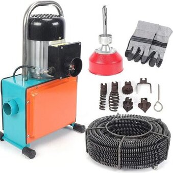 Čistič na potrubí a kanalizaci 1000W - komplet nepoužité
