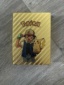 Pokémon kartičky - zlaté