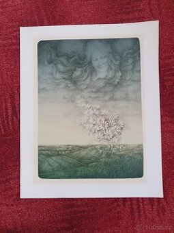 Litografie č13 - 1