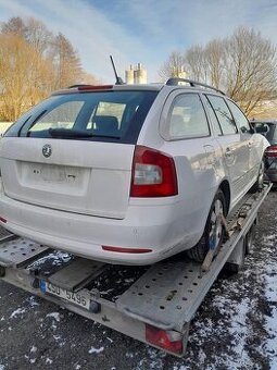 nd ze škoda octavia 2, 1.6.TDI 77kW, bílá, barva 9559