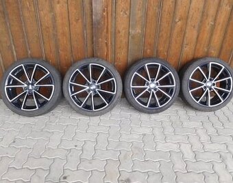 Alu kola 5x112 r18 7,5j et48 letni pneu 225/40/18