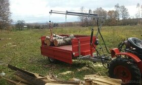 hydraulické rameno k malotraktoru na vlek