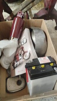 Jawa 250,typ 353,kývačka s papírama