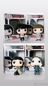 Funko pop - Witcher, stranger things