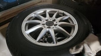 orig. alu kola Mercedes 17" + pneu Barum zima-