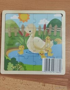 Dřevěné puzzle Playtive