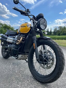 Triumph Scrambler 900 r.v 2024 najeto 6500 km záruka, DPH