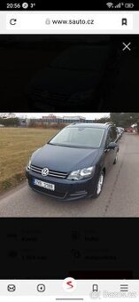 Prodám VW Sharan 2.0TDI 130kw, 7 míst.