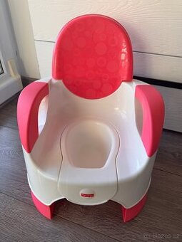 Fisher Price BG růžový nastavitelný nočník - 1
