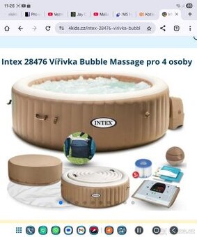 Vířivka intex pro 4 osoby