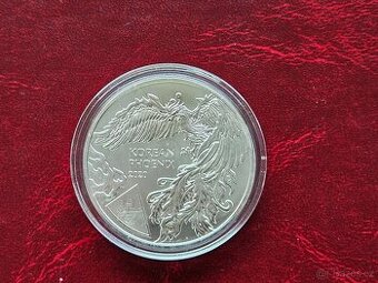 1 oz stříbrná mince Phoenix Fénix 2020 Jižní Korea