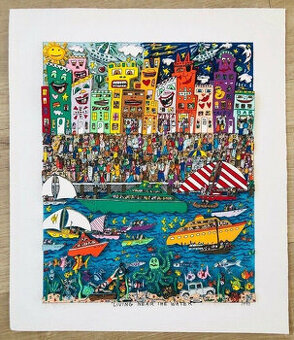 James Rizzi Originální 3D - Život u vody - 1993 - AP XVIIIL