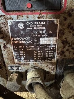 Svářečka ČKD KR 250R