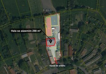 Pronájem haly se zázemím - skladování / výroba, 298 m2 - Sta