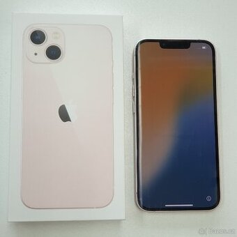 Iphone 13, 128 GB, bat.90%, CZ puvod,velmi pekny