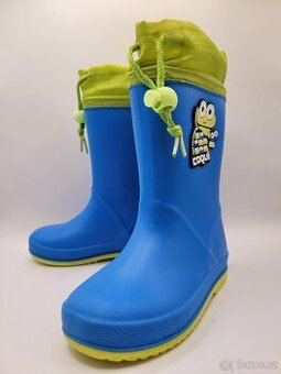 Dětské holínky Coqui RAINY COLLAR - velikost 25