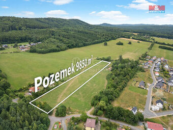 Prodej pozemku k bydlení, 9852 m², Nový Jáchymov - 1