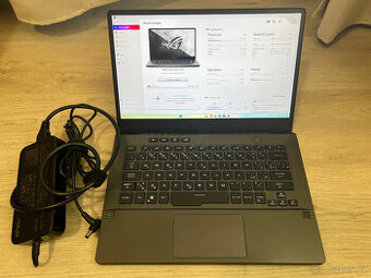 Zephyrus G14 AMD 5900HS NVIDIA 3060 s Anime Matrix