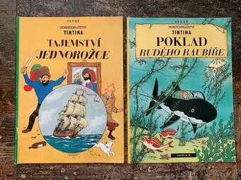 Tintin - Dobrodružství jednorožce a Poklad rudého raubíře