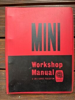 MINI / MINI COOPER originalni montazni manual fabrický šanon