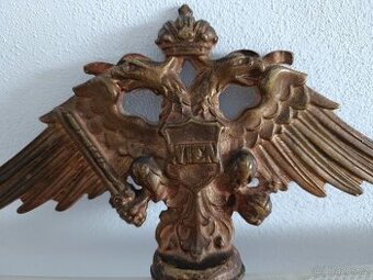 Velká a těžká RU orlice / R-U orel.  Krásný sběratelský kus