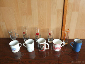 Sklenice a hrnky