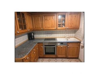 Rustikální kuchyňská linka do L-ka se spotřebiči,5408